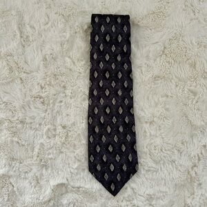 Elegant Blue and Gray Men's Tie
